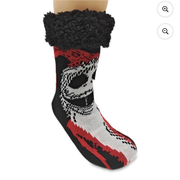 The Night before Christmas holiday slipper socks NWT - Picture 2 of 4